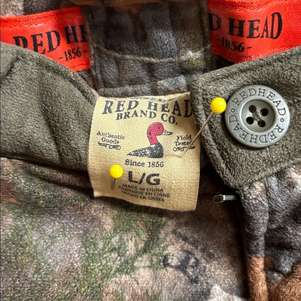 RedHead Red Head Explorer Scentinel Fleece Lined Camouflage Pants Size Large - Picture 2 of 12